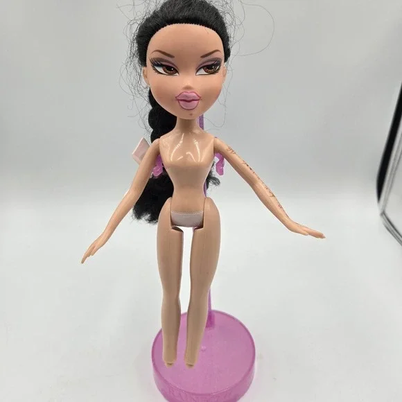RARE Bratz Genie Magic Jade Doll Hard To Find Braided Hair Vintage Henna Tattoo - Picture 5 of 10